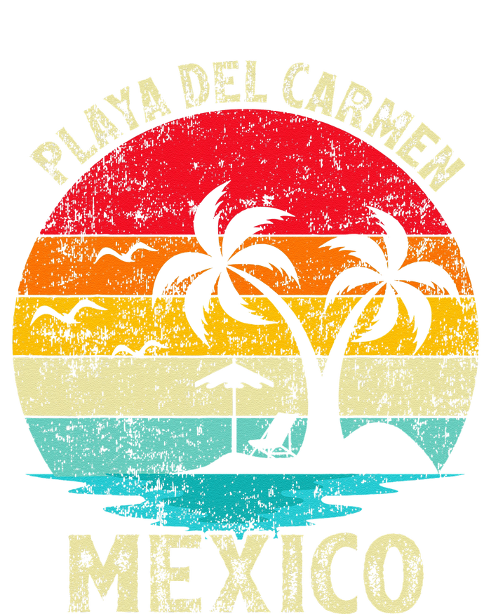 Family Vacation Vintage Retro Mexico Playa Del Car Beach T-Shirt