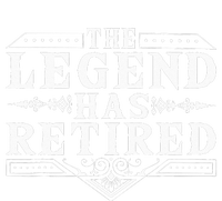 Funny The Legend Has Retired Gift For  Retirement Tall Hoodie