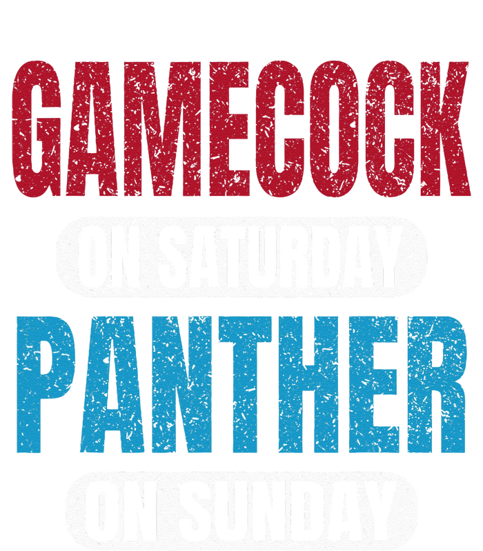 Gamecock On Saturday Panther On Sunday Sports Fans Vintage Toddler Long Sleeve Shirt