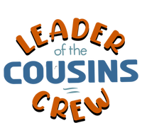 Leader Of The Cousin Crew Best Big Cousin Crew Gift Coaster