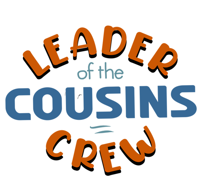 Leader Of The Cousin Crew Best Big Cousin Crew Gift Coaster