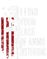 I Find Your Lack Of Ammo Disturbing Funny Gun Owner Joke Kids T-Shirt