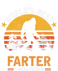 Retro World's Best Farter I Mean Father Bigfoot Father's Day T-Shirt