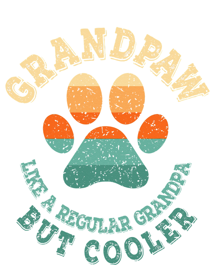 Grandpaw Dog Grandpa Grand Paw Retro Vintage Funny Kids T-Shirt