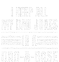 I Keep All My Dad Jokes In A DadABase Vintage Father's Day Mousepad