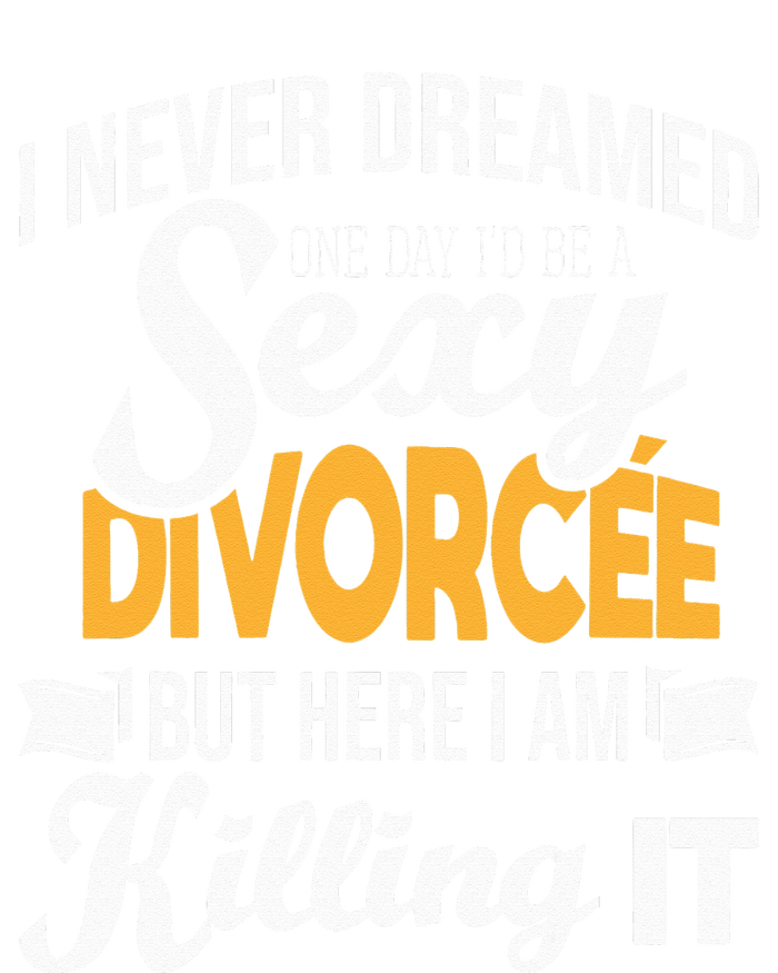 Never Dreamed I'd Be A Sexy Divorcee Divorce Party Breakup Pom Pom 12in Knit Beanie