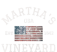 Martha's Vineyard Massachusetts American Flag USA Vintage T-Shirt