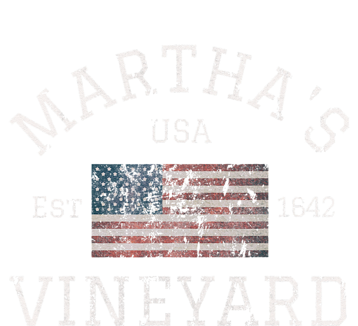 Martha's Vineyard Massachusetts American Flag USA Vintage T-Shirt