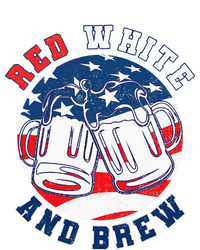 Red White & Brew! for a 4th of July Beer Merica USA T-Shirt