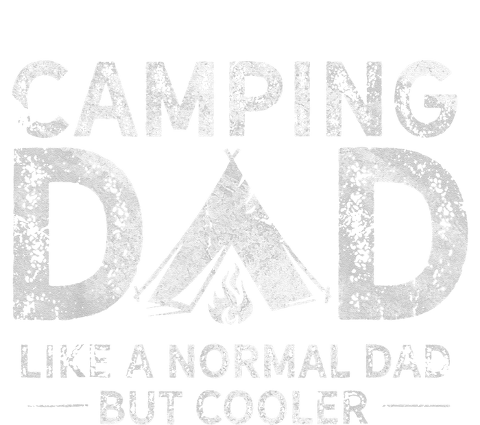 Camping Dad Funny Camper Fathers Day Camping Dad 7-Panel Snapback Hat