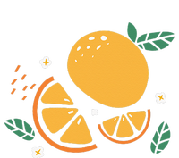 Oranges Fruit Cute Summer Kawaii Food T-Shirt