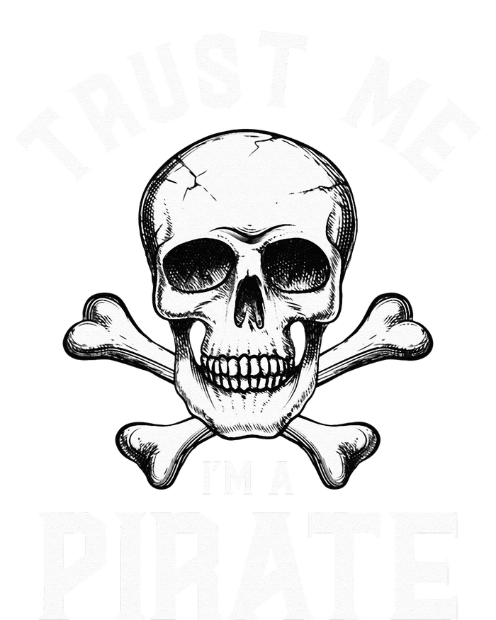 Trust Me I'm A Pirate Funny Skull Crossbones Freebooter Valucap Bio-Washed Visor