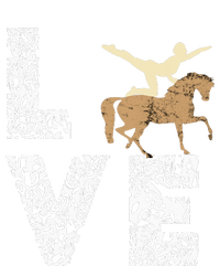 Vaulting Love Horseback Equestrian Horse Riding Acrobatics T-Shirt