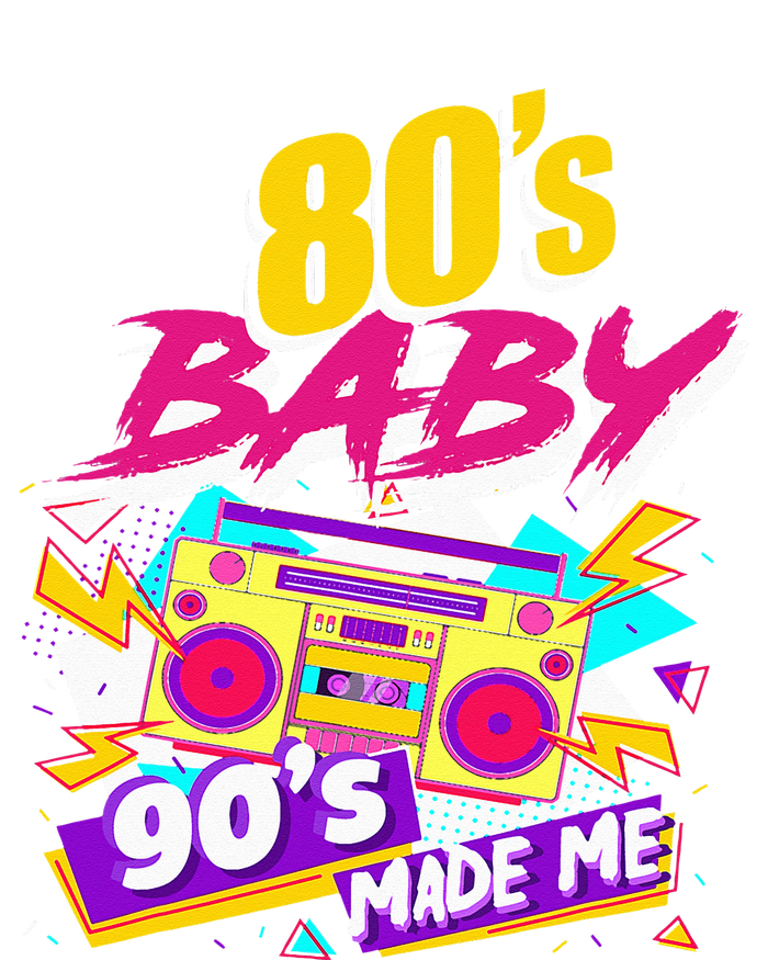 Vintage 1980s 80's Baby 90's Made Me Funny 80's Baby Bodysuit