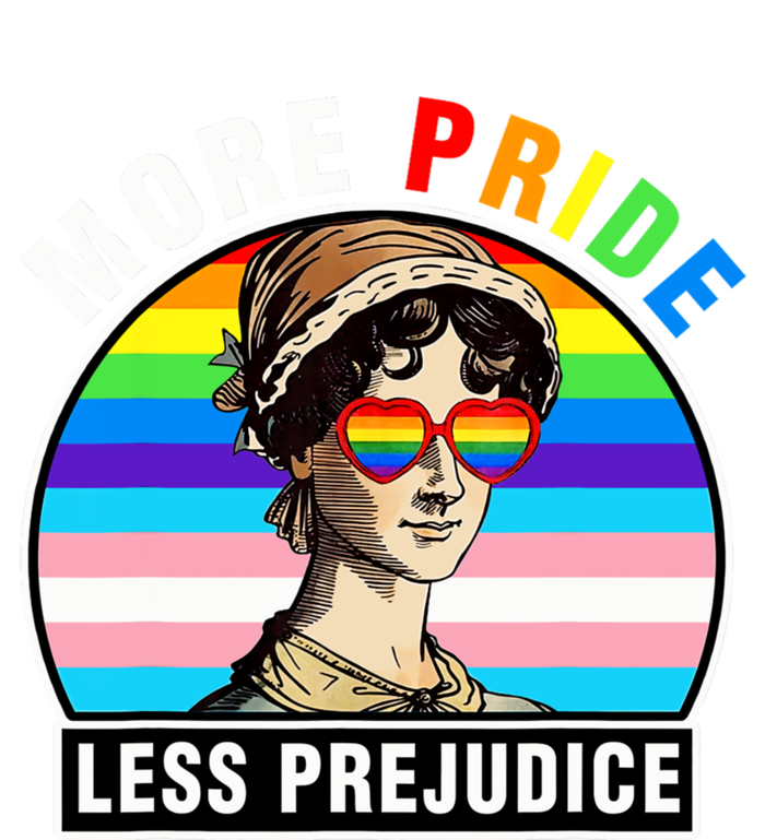 More Pride Less Prejudice Lgbt Gay Proud Ally Pride Month Funny T-Shirt