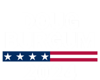 Doug Burgum 2024 Doug Burgum For Presidential Election Women's Racerback Cropped Tank