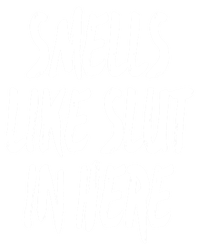 Smells Like Slut In Here Swinger Adult Humor Gift Mesh Reversible Basketball Jersey Tank