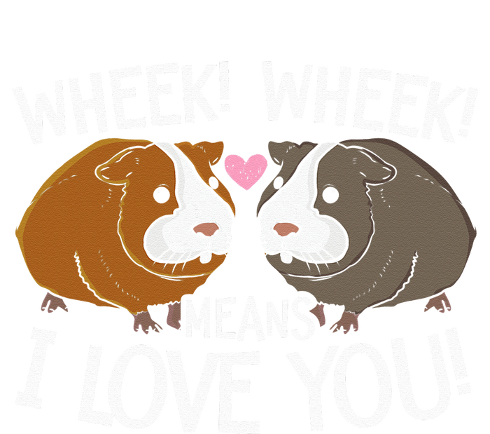 Wheek Wheek Means I Love You Guinea Pig Lover Rodent Pet Women’s Perfect Tri Rocker Tank