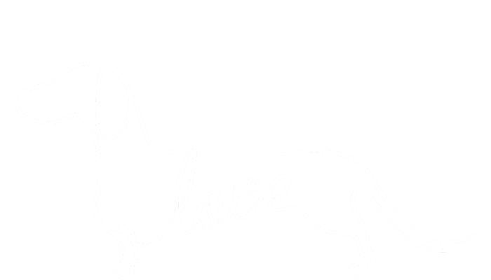 Dachshund Chiweenie Wiener Dog Love Art Sketch Puppy Great Gift 16 in Basic Backpack