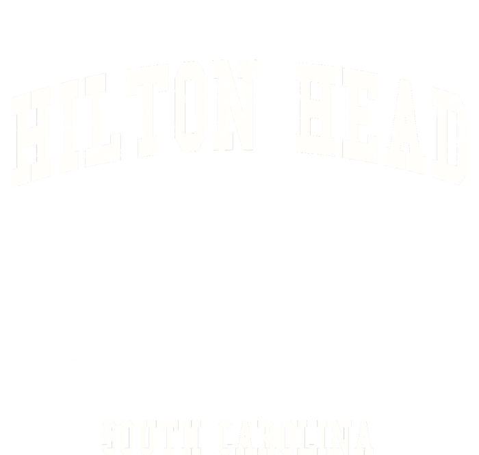 Hilton Head Island South Carolina Vintage Nautical Crossed O Funny Gift T-Shirt