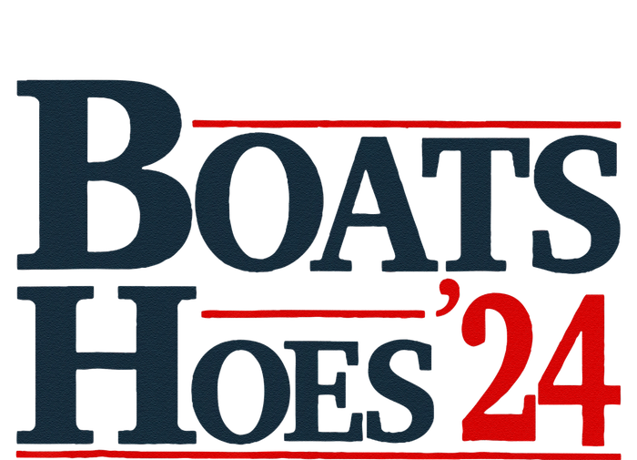 Boats and Hoes 2024 Election Funny T-Shirt