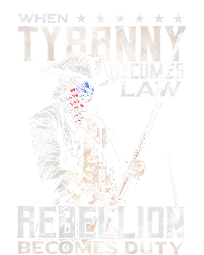 When Tyranny Becomes Law Rebellion Becomes Duty (On Back) Sweatshirt Cinch Pack Bag