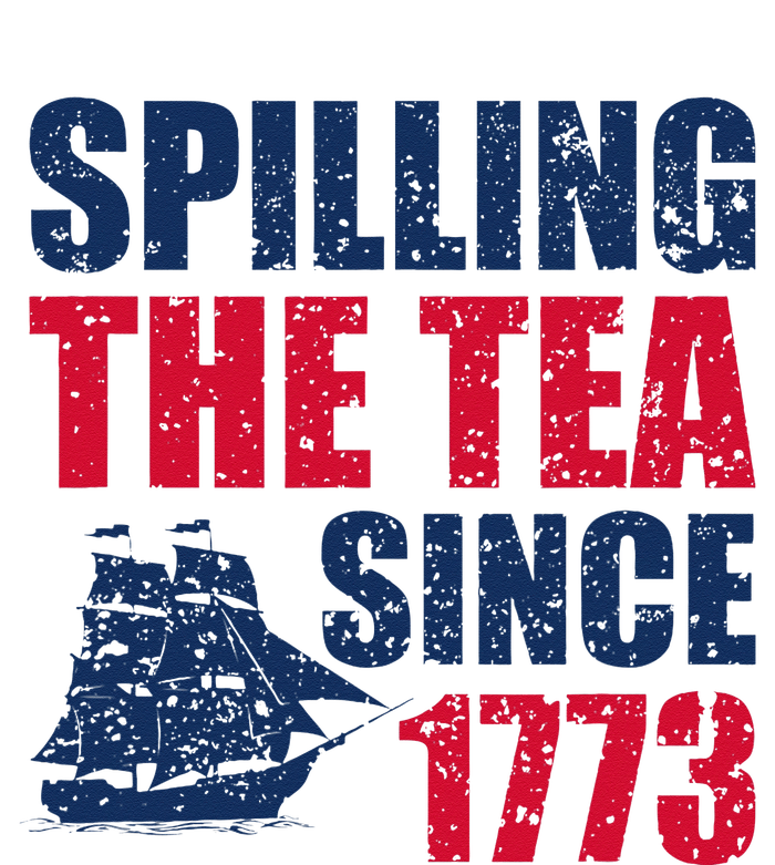 Spilling The Tea Since 1773 Vintage Fourth Of July Patriotic Women's Flannel Pajama Set