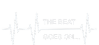 The Beat Goes On Heartbeat Rehab After Surgery Heart Op Gift Short Acrylic Beanie