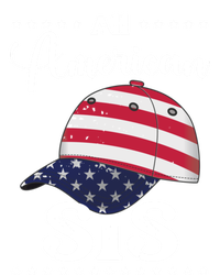 All American Sis Cap July 4 Gift Ladies Long Sleeve Shirt