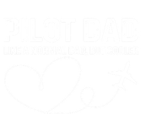 Pilot Dad Pilot Father Like A Normal Dad Only Cooler Gift Women's Tri-Blend 3/4-Sleeve Raglan Shirt