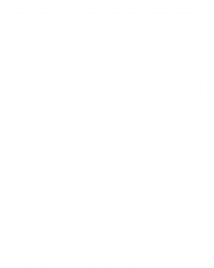 Plumber Husband Father Hero Genius Cool Plumbing Dad Gift Valucap Bio-Washed Visor