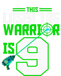 This Laser Tag Warrior Is 9 Gaming Birthday Party Women’s Perfect Tri Rocker Tank