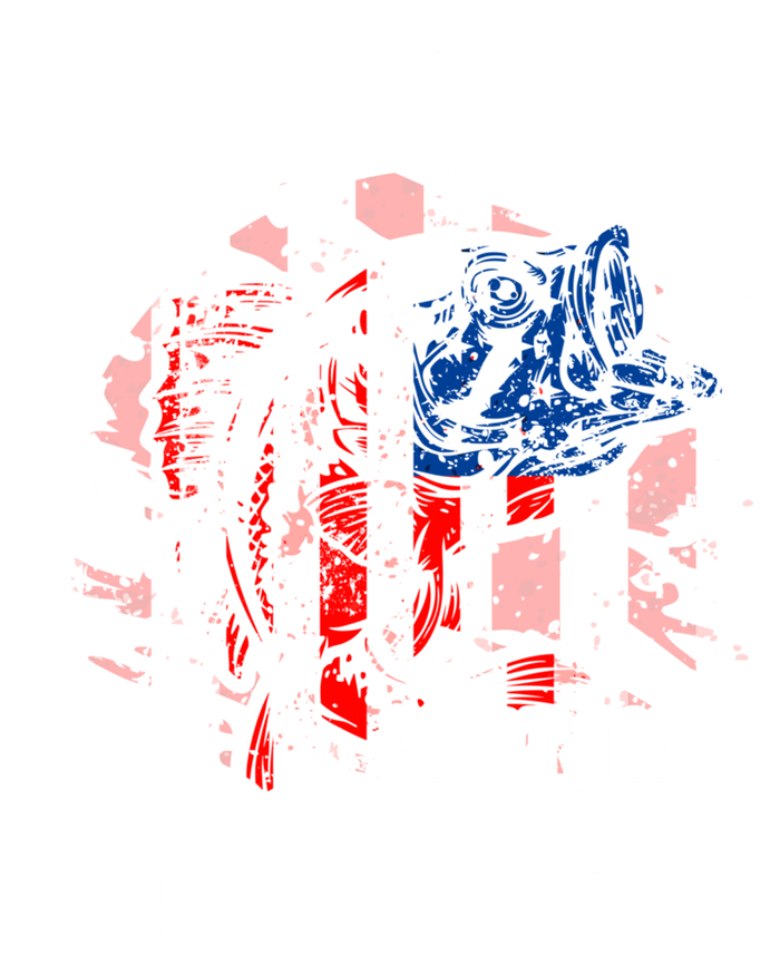 American Flag Full Time Dad Part Time Hooker Fathers Day Gift Zip Tote Bag