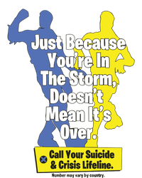 Call Your Suicide Crisis Lifeline Adult ChromaSoft Performance T-Shirt