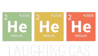 He He He Helium Laughing Gas Funny Chemistry Elements T-Shirt