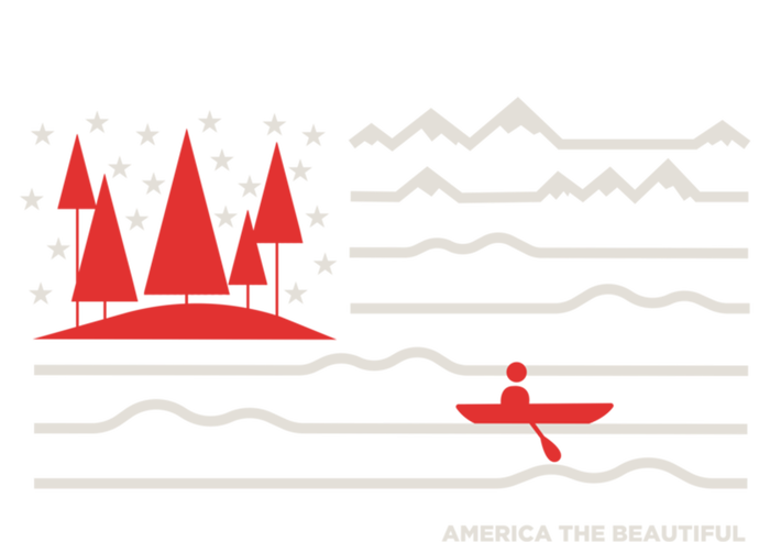 Americana America The Beautiful Sailing Ship Gift Poster