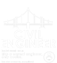 Civil Engineer Definition Funny Engineering Birthday Father T-Shirt