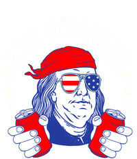 Ben Drankin Funny 4th Of July American Flag Usa Patriotic Gift Women's Tri-Blend 3/4-Sleeve Raglan Shirt