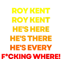 Roy Kent Hes Here Hes There Hes Everywhere 7-Panel Snapback Hat