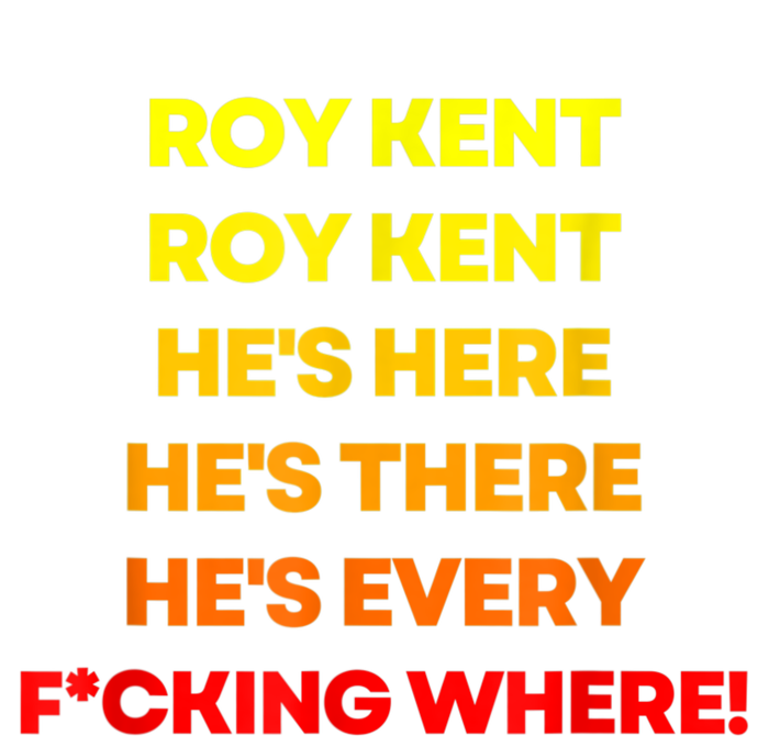 Roy Kent Hes Here Hes There Hes Everywhere 7-Panel Snapback Hat