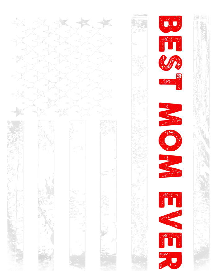 Best Mom Ever US American Flag Graphic Tee Mothers Day Kids Tie-Dye T-Shirt