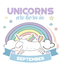 Cute Unicorns Are Born In September Meaningful Gift Premium T-Shirt