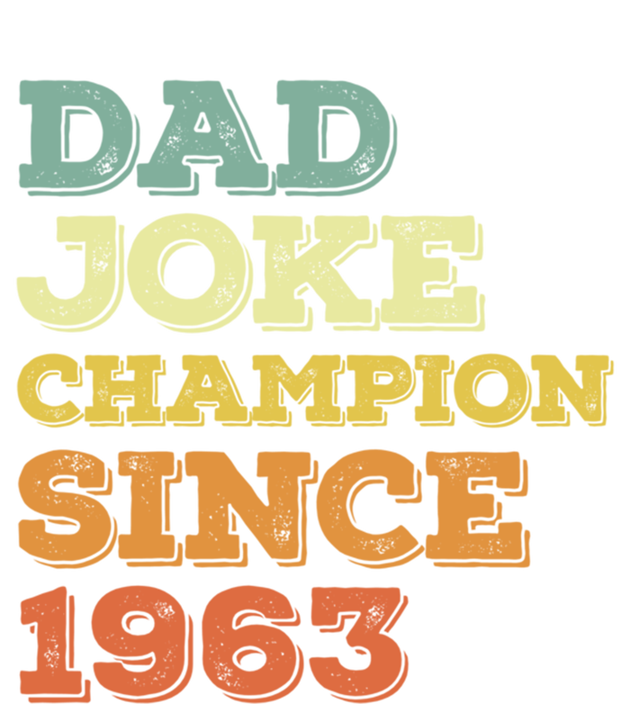 Dad Joke Champion Since 1963 Birthday Fathers Day Gift T-Shirt