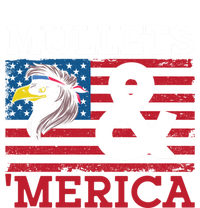 Mullets And Merica Eagle Mullet Hairstyle Funny Gift 16 in Basic Backpack