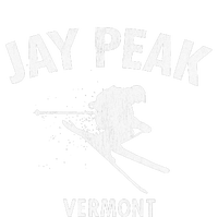 Jay Peak Skiing Tee Vermont Ski Women's Crop Top Tee