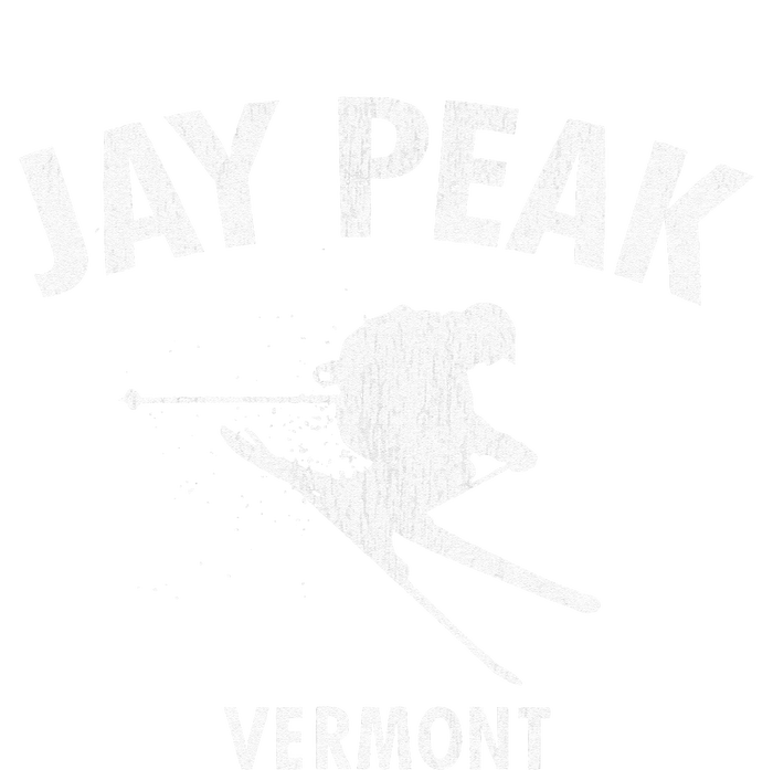 Jay Peak Skiing Tee Vermont Ski Women's Crop Top Tee