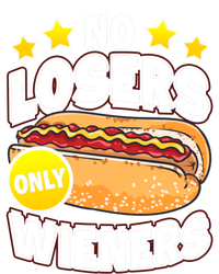 No Losers Only Wieners Hot Dog Pun Wurst Family Grilling Gift Full Zip Hoodie