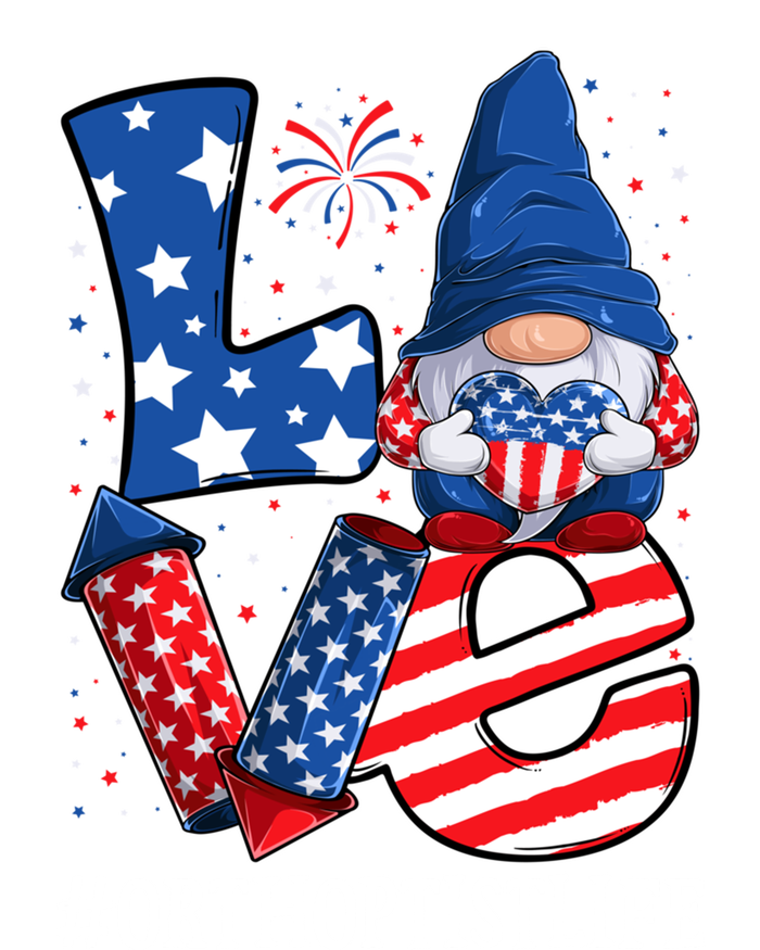 Orthoptist Love 4th Of July Gnome Usa Patriotic Meaningful Gift Sweatshirt Cinch Pack Bag