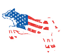 Patriotic Cow Red White And Moo Blue Usa Funny Flag 4th July Gift T-Shirt