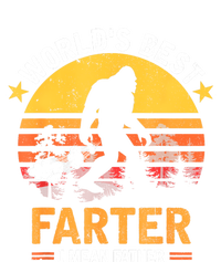 Retro Worlds Best Farter I Mean Father Bigfoot Fathers Day T-Shirt